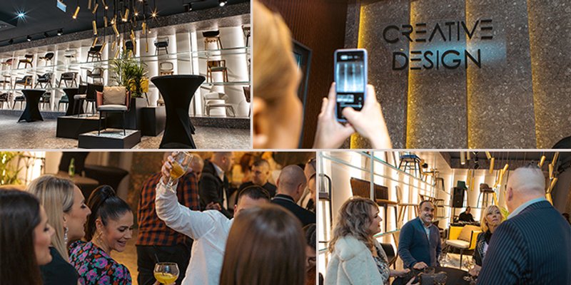 SVEČANOST U SOLINU Promocija novog brenda KA3GA i otvorenje izložbenog salona namještaja tvrtke Creative design