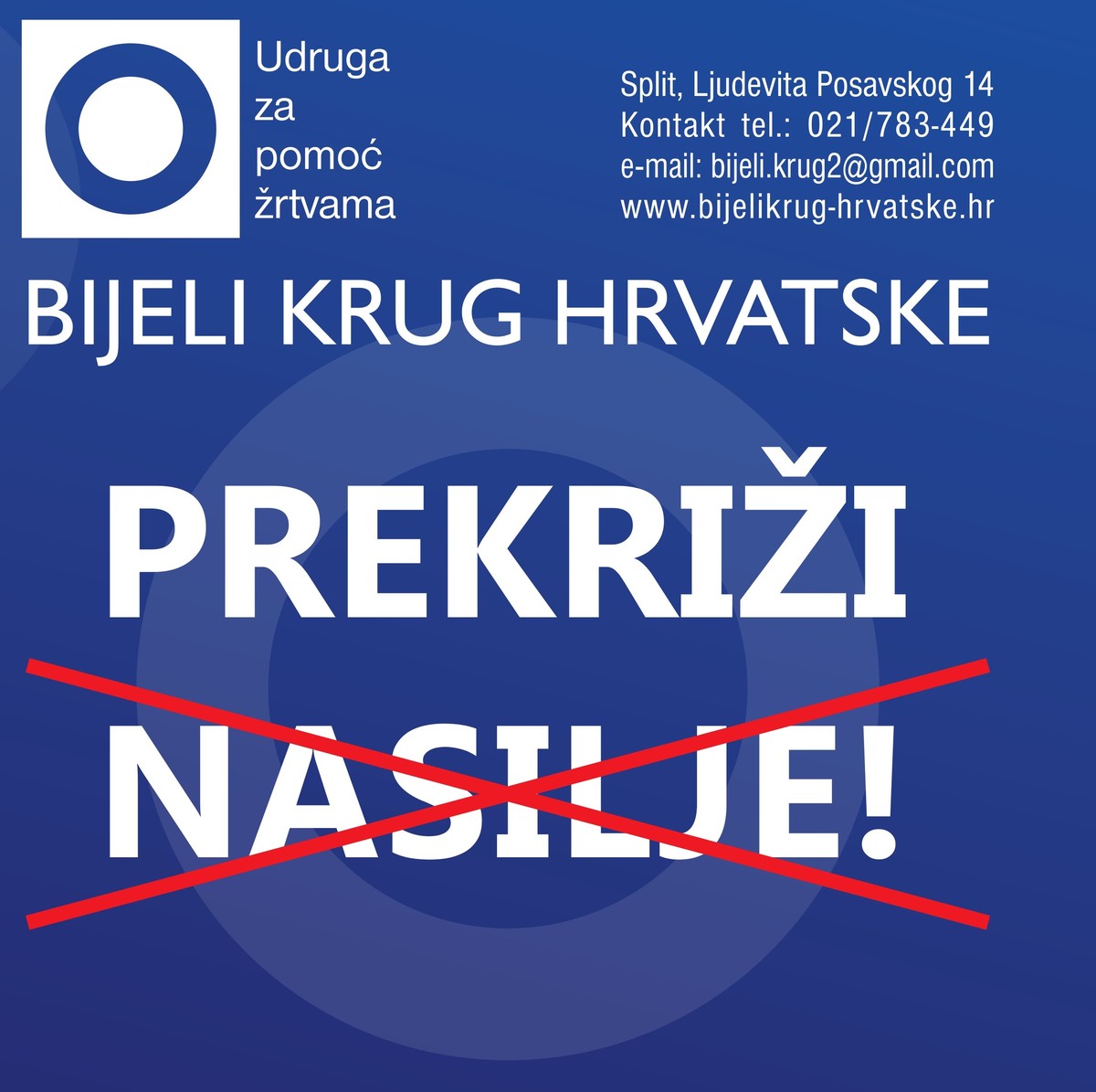 NOVA SOCIJALNA USLUGA Mobilni tim za psihosocijalnu podršku žrtvama obiteljskog nasilja