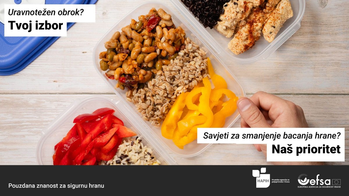 Hrvati znaju što je zdravo, ali se ne hrane tako! EFSA i HAPIH donose praktične savjete
