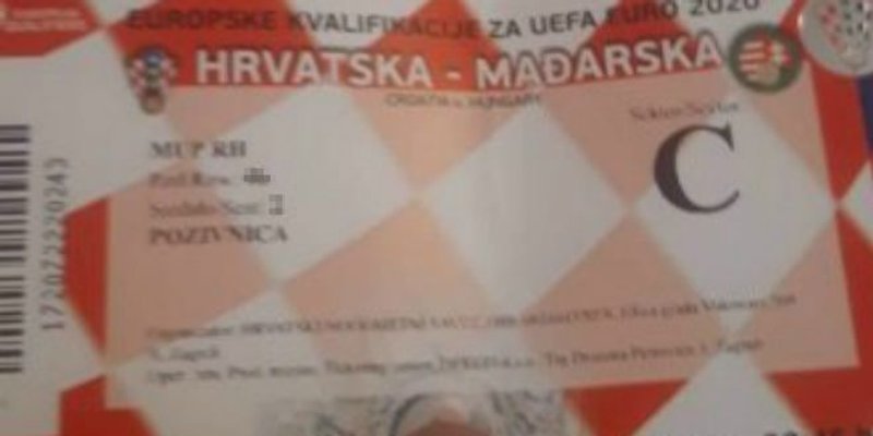 JE LI OVO MOGUĆE Na Njuškalu se prodaju MUP-ove ulaznice za utakmicu s Mađarskom?!