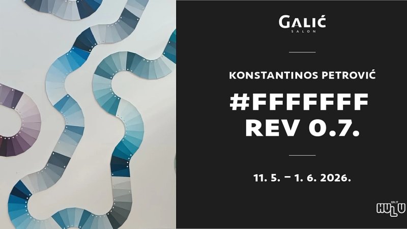 Nastavlja se suradnja HULU-Splita i SULUV-a: u Salonu Galić otvara se izložba 'FFFFFF rev 0.7'