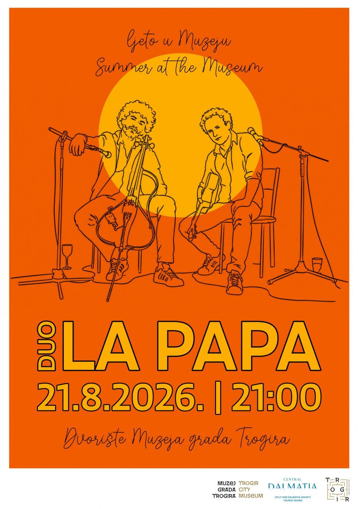 Duo La Papa u Muzeju grada Trogira