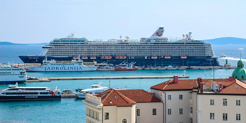 Splitsko-dalmatinska i Dubrovačko-neretvanska županija bilježe najviše posjeta kruzera
