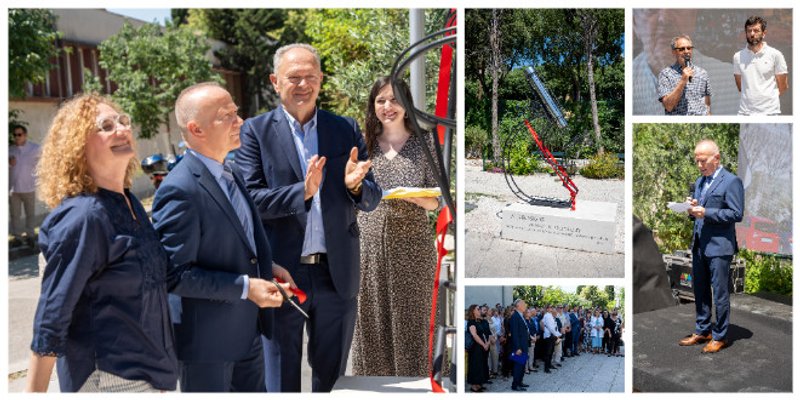 KBC Split: Otkrivena umjetnička skulptura 'Mikroskop' i predstavljen prelazak na potpuno digitalnu patohistološku dijagnostiku