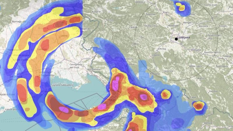 Nad Hrvatskom i Slovenijom pojavili se neobični vrtlozi, meteorolozi objasnili o čemu se radi