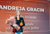 Andreja Gracin proglašena HR Managerom godine 2026.
