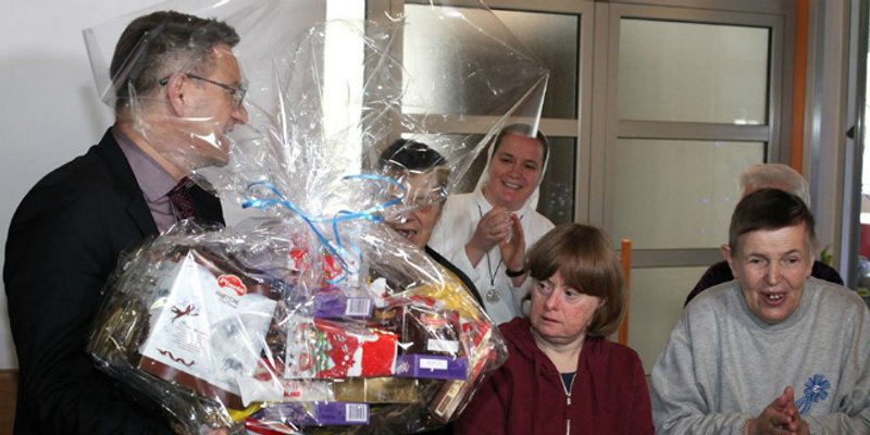 Dalibor Ninčević povodom svete Lucije posjetio samostan sv. Rafaela Arkanđela