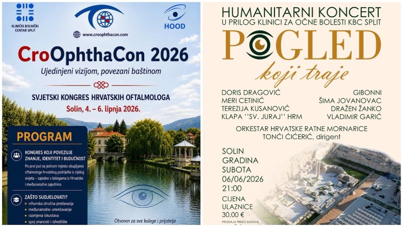 SOLIN Prvi svjetski kongres hrvatskih oftalmologa