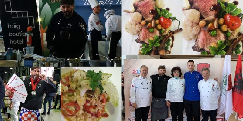 Splitski kuharski dvojac iz SKMER-a osvojio na natjecanju u Albaniji 2 zlata i 4 srebra 
