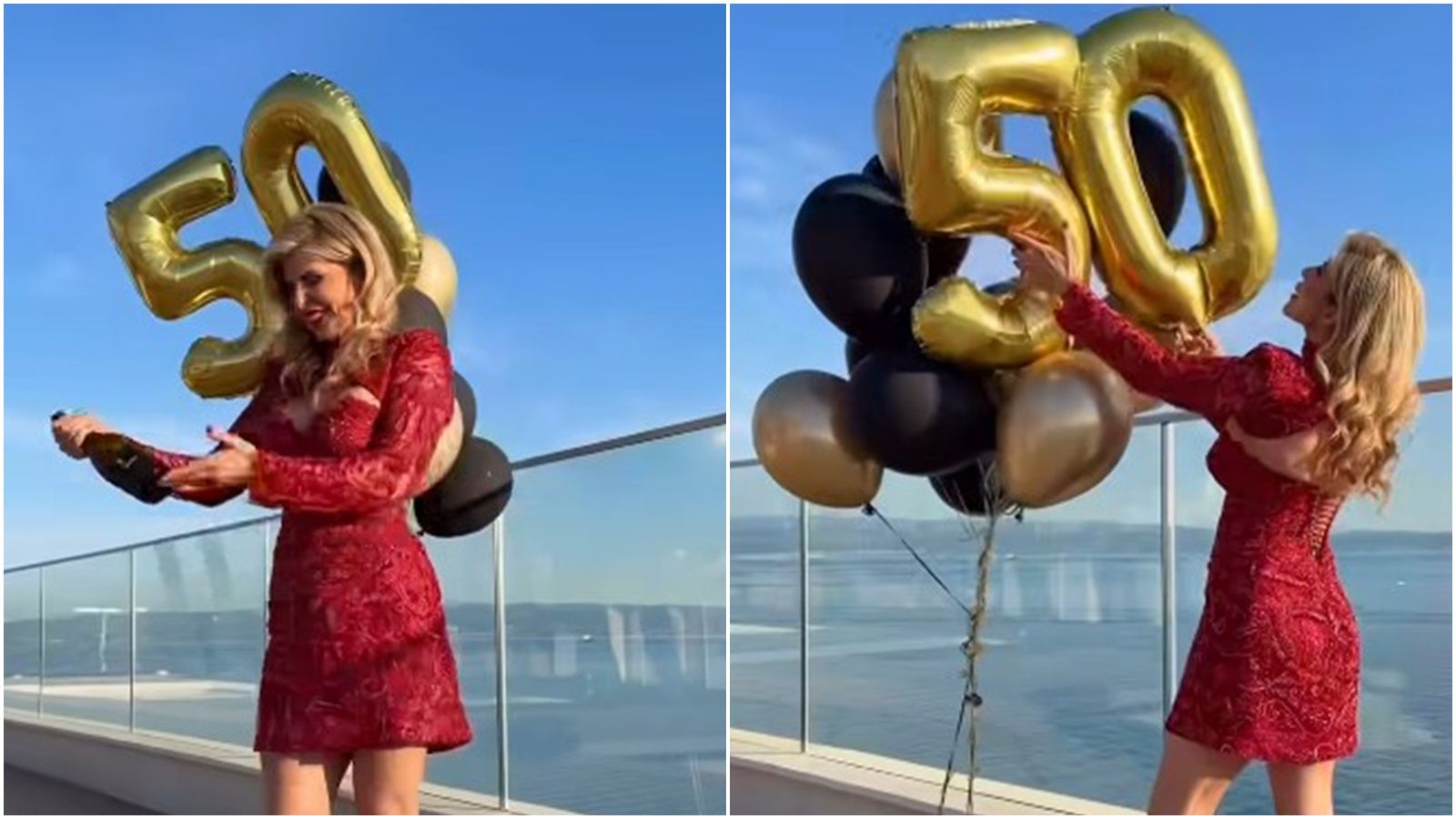 Poznata Splićanka zablistala za 50. rođendan