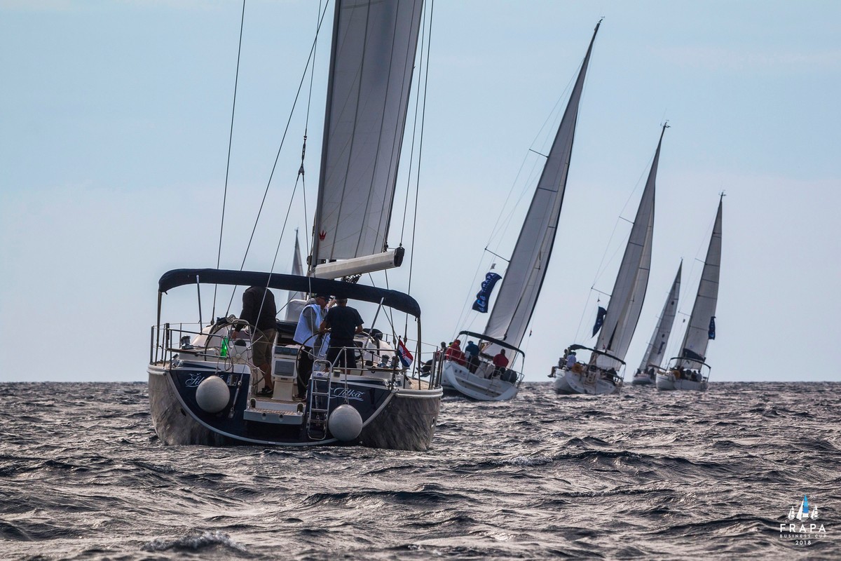Spektakl na moru i impresivni prizori utrke jedrilica u Rogoznici