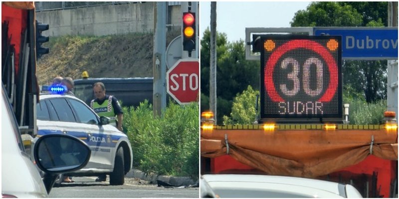 Sudar auta i motocikla u Splitu, ozlijeđena jedna osoba