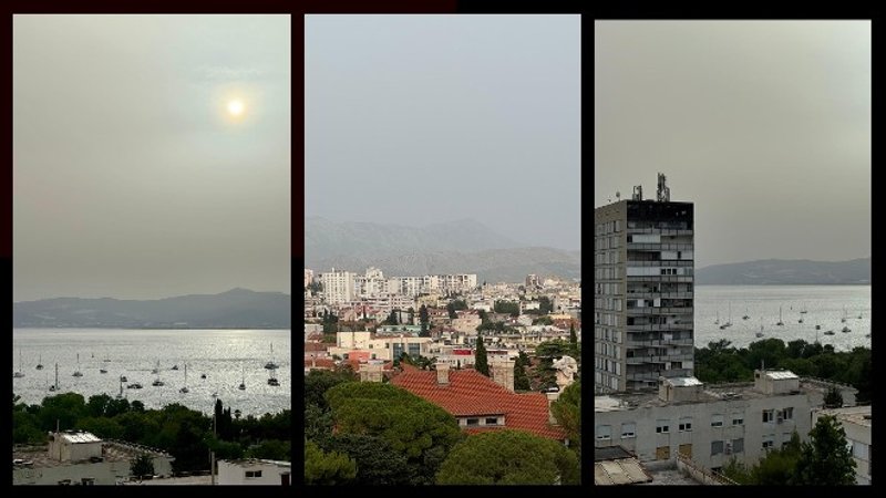 Koncentracija lebdećih čestica u zraku je 100 posto veća nego jučer: 'Preporučujemo građanima da ne izlaze iz domova, pogotovo ugroženim skupinama'