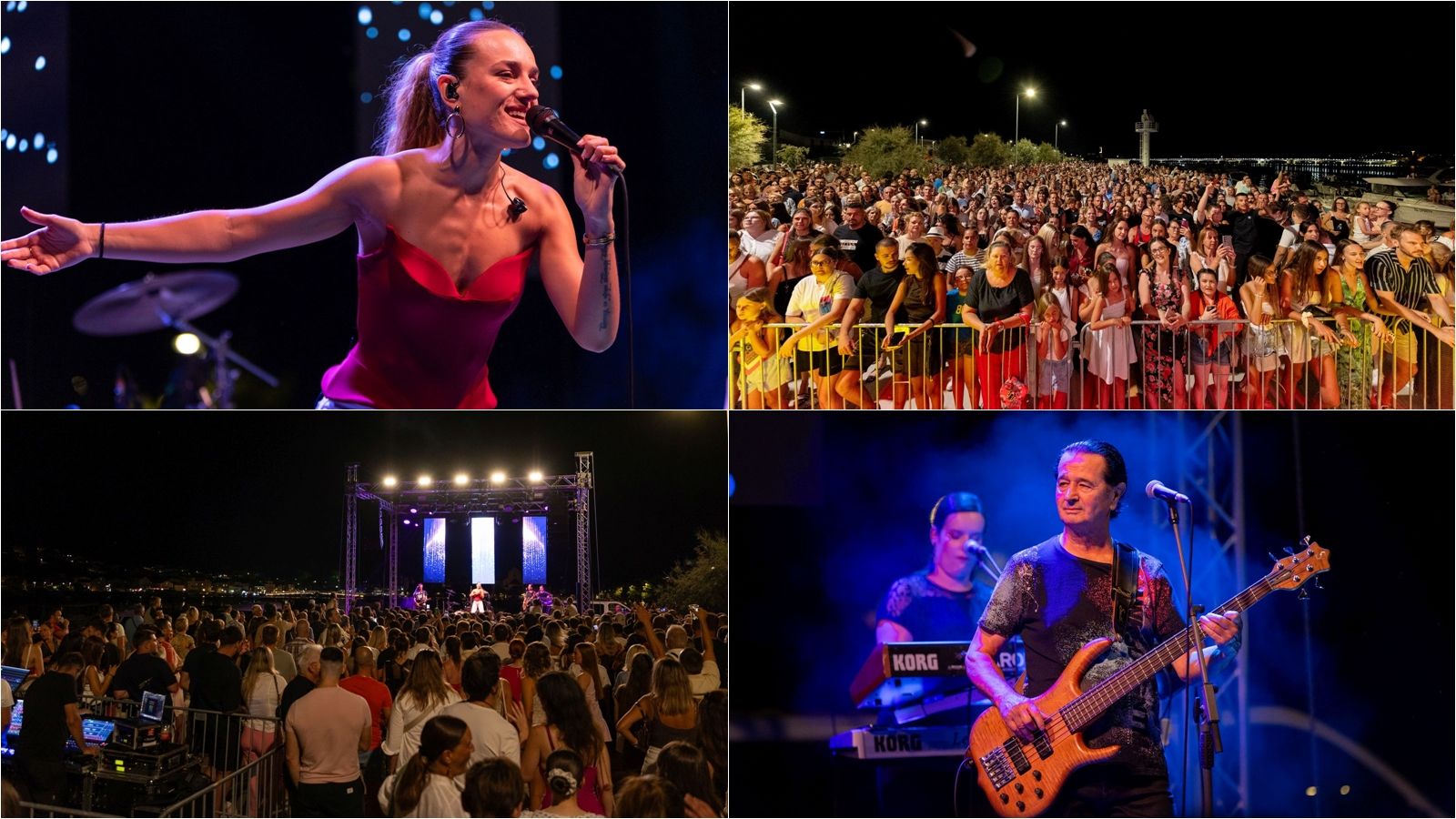 FOTOGALERIJA Magazin ispunio Trogir: Glazbena večer za pamćenje