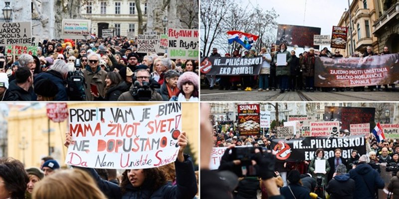 Više od 5.000 građana prosvjedovalo protiv megafarmi pilića