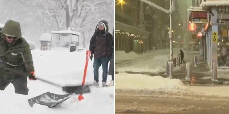 VIDEO Sjeveroistok SAD-a zatrpala mećava, u jednom gradu zabilježen 91 centimetar snijega
