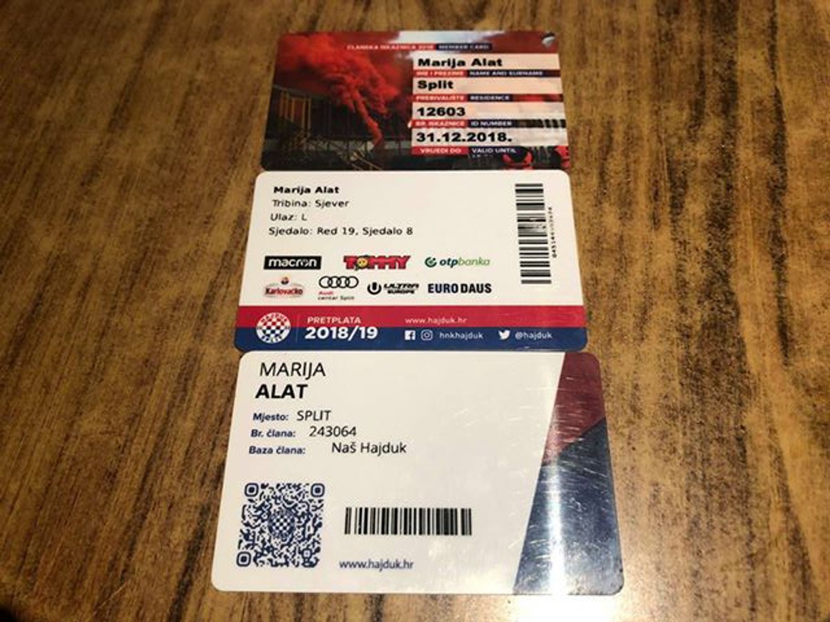 NAŠLI SMO BAKU SA SNIMKE Marija Alat: Imam samo jednu želju - doživjeti da moj Hajduk osvoji prvenstvo!