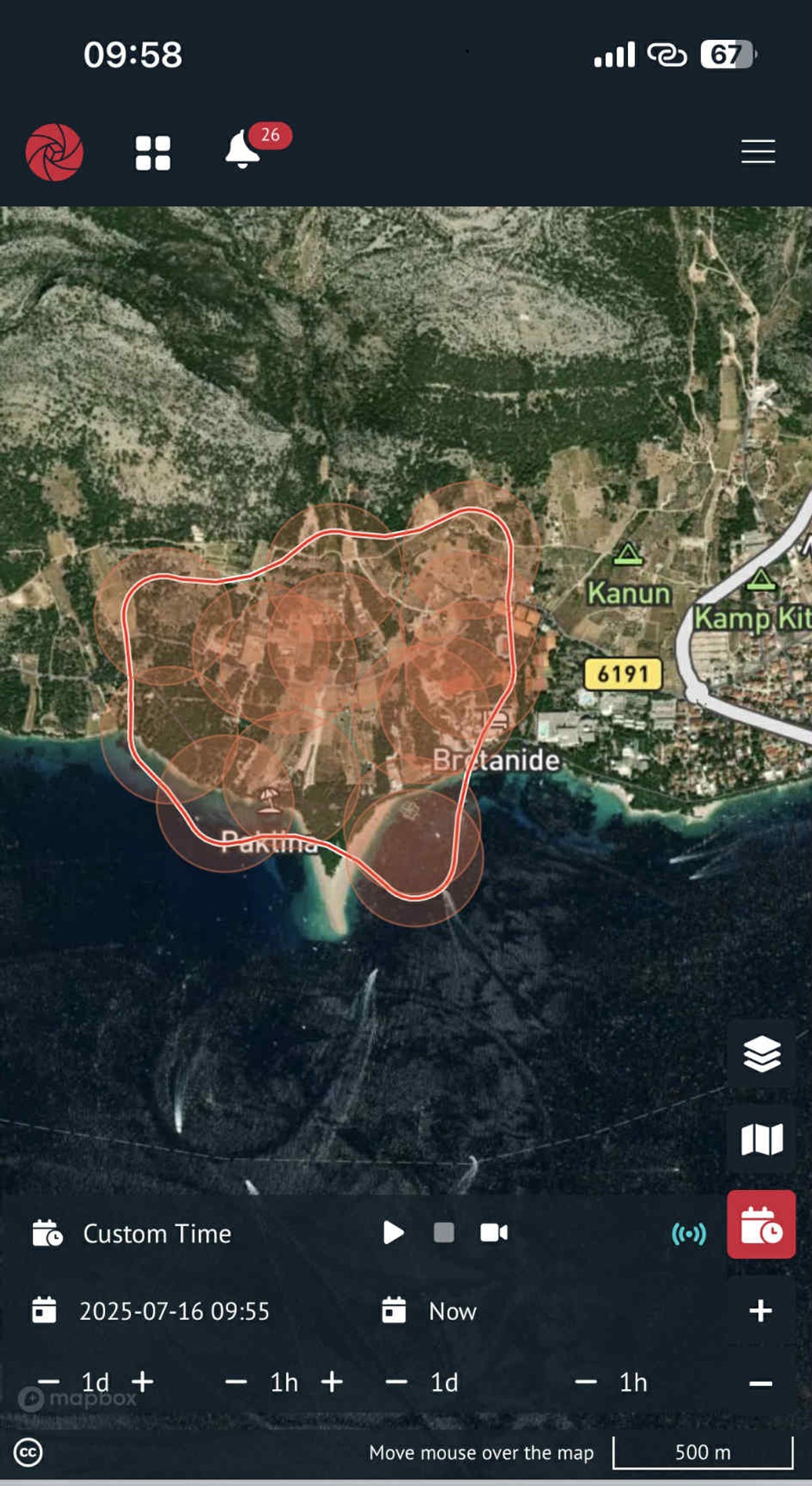 ZAHVAĆENA 42 HEKTARA Požar na Zlatnom ratu u Bolu