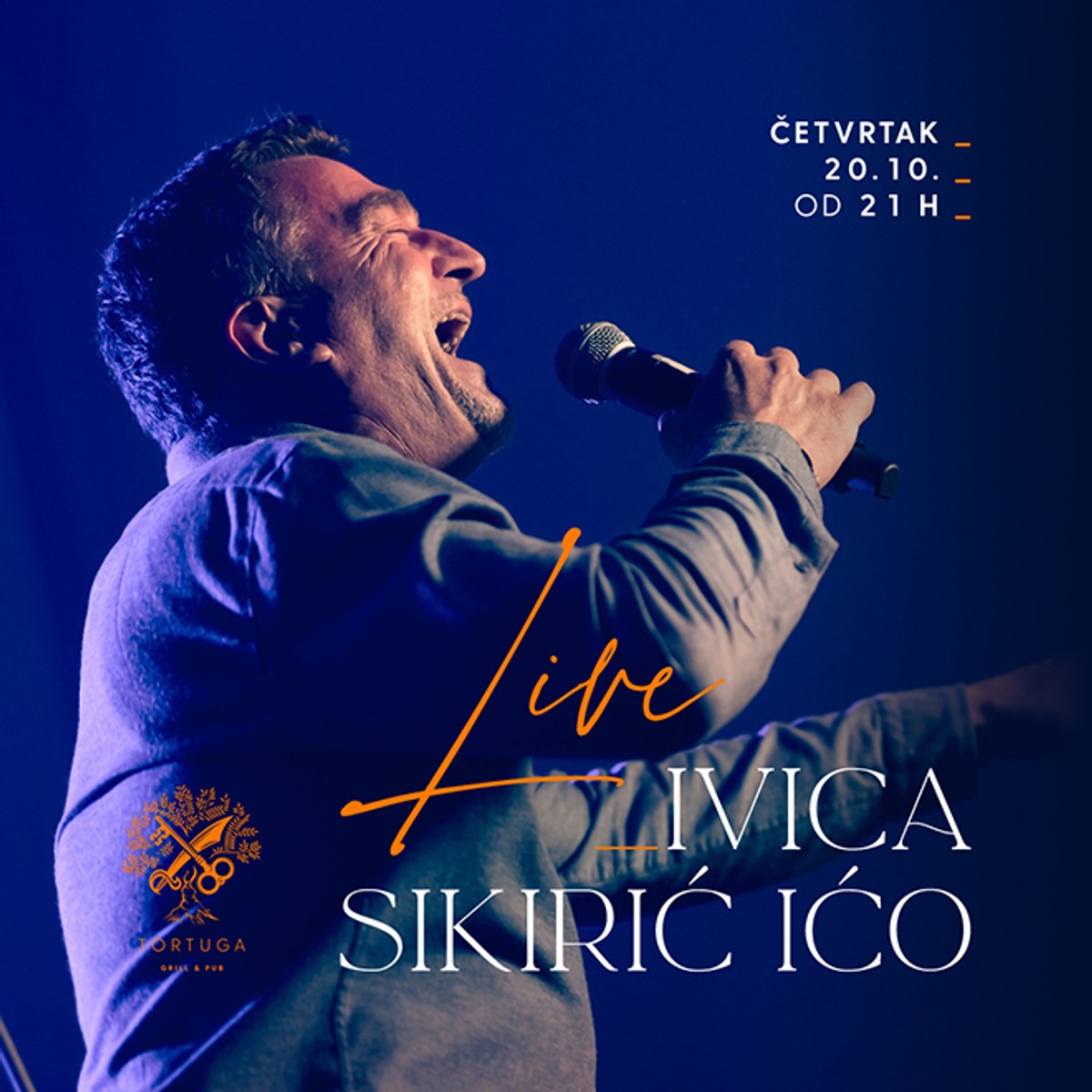 Ićo Sikirić ovog četvrtka u Tortugi