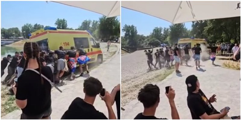 VIDEO Thompsonovi fanovi pomogli Hitnoj pomoći