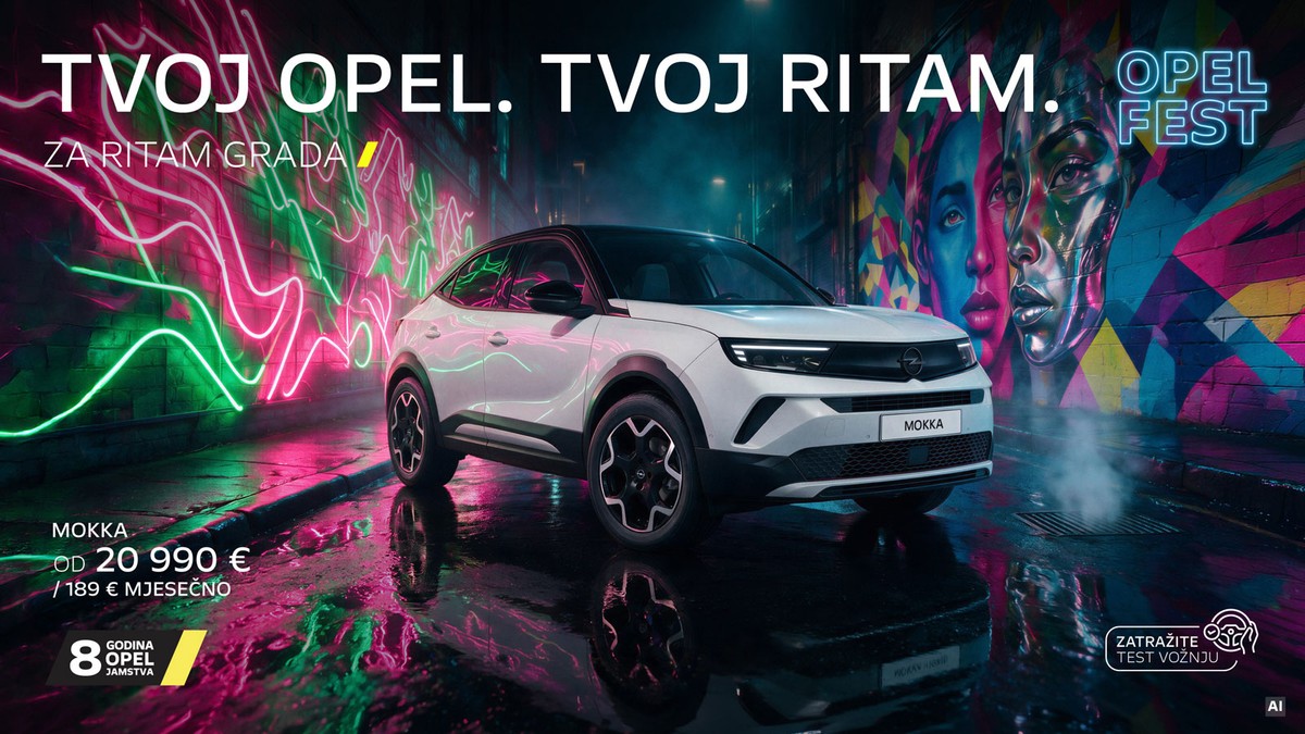 Pronađi Opel koji odgovara tvom ritmu života po odličnim cijenama!