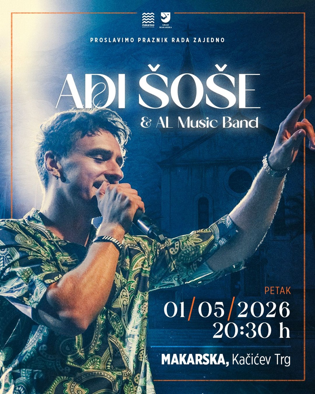 1. SVIBNJA U MAKARSKOJ: 24-satna biciklistička vožnja, humanitarna akcija za malog Marka i koncert Adija Šoše