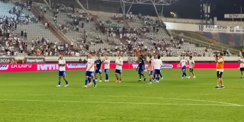 VIDEO: Pogledajte kako je Poljud ispratio hajdukovce poslije trijumfa nad Goricom