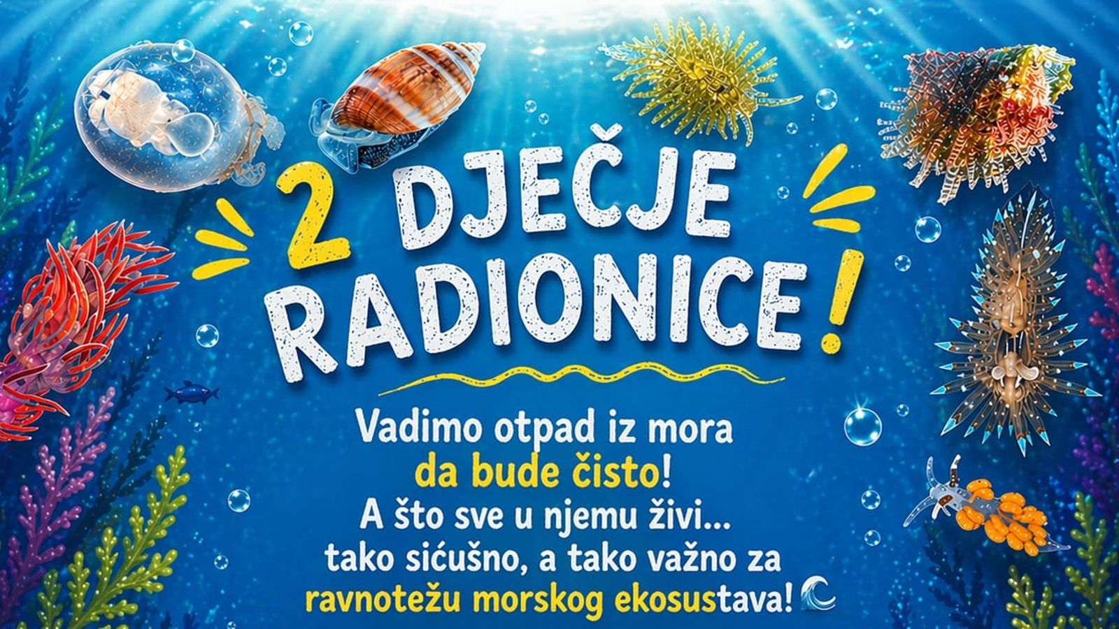 More za sutra počinje s najmlađima: Edukativne radionice u Vinišću