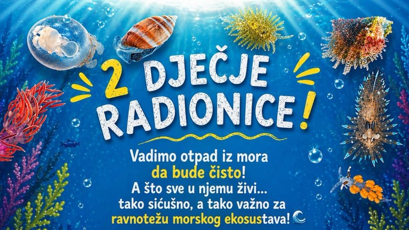 More za sutra počinje s najmlađima: Edukativne radionice u Vinišću