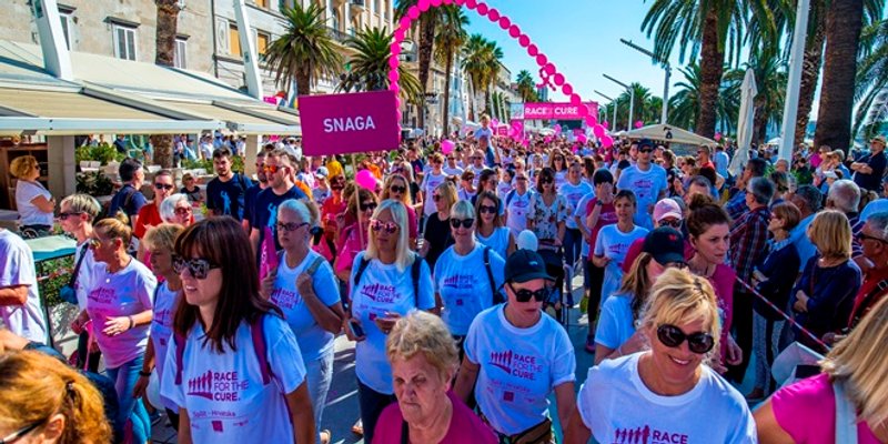 VIDEO Splitska Elektrotehnička škola ponovno uz Race for the Cure!