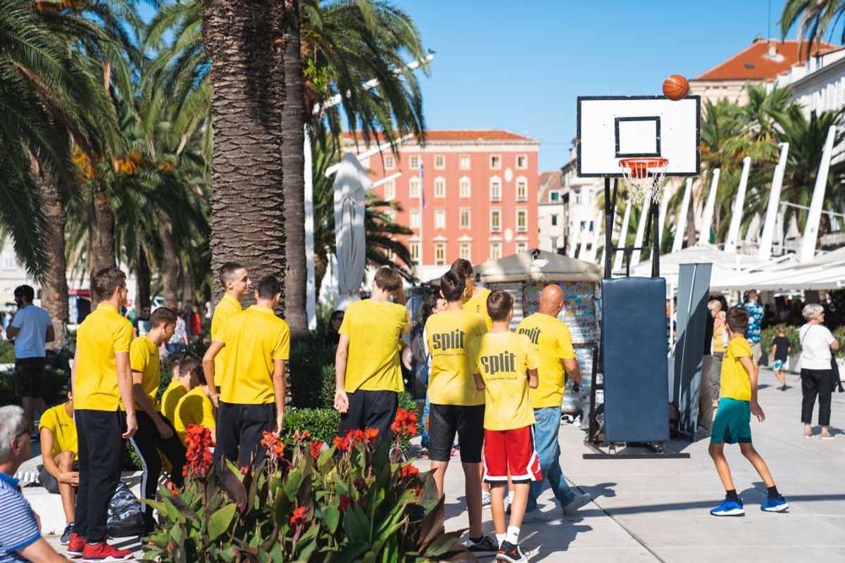 Predstavljanje momčadi KK Split