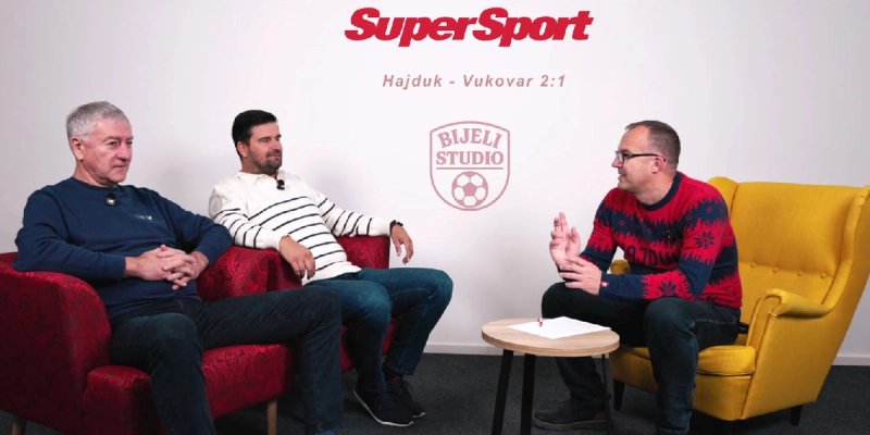 BIJELI STUDIO: Pogledajte analizu Hajdukove pobjede nad Vukovarom te ostale zanimljivosti proteklog kola