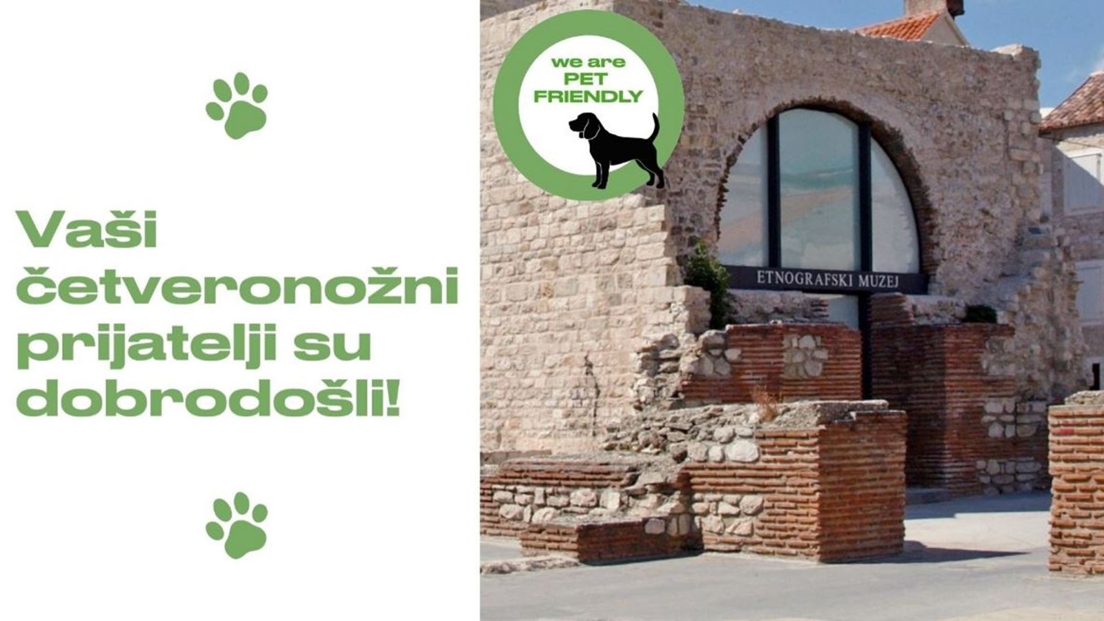 Etnografski muzej postaje prvi pet-friendly muzej u Splitu