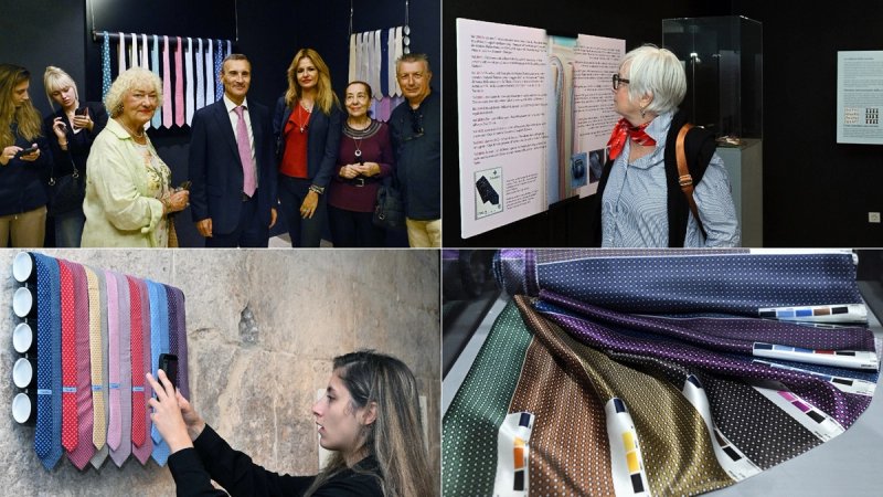 U Galeriji Emanuel Vidović otvorena izložba 'Povijest kravate - od hrvatskih korijena do talijanske izvrsnosti'