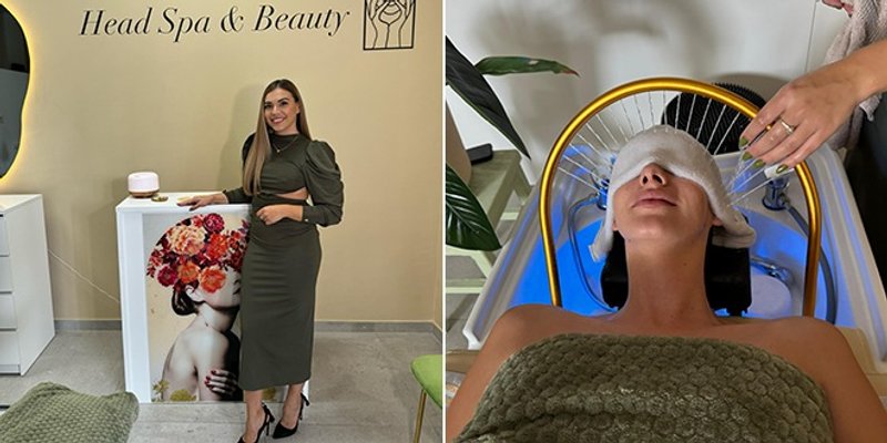 FOTO/VIDEO Zavirite s nama u splitski Head spa centar