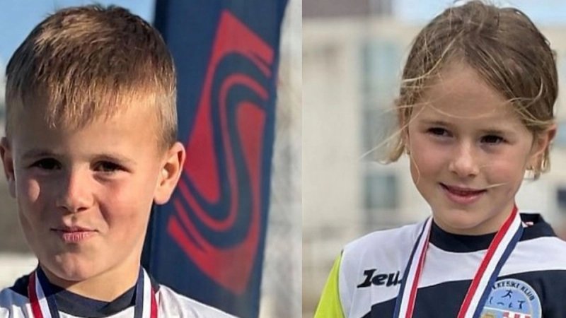 ATLETSKE NADE Brat i sestra iz Dalmacije treniraju svega šest mjeseci, a već su stigli do medalja