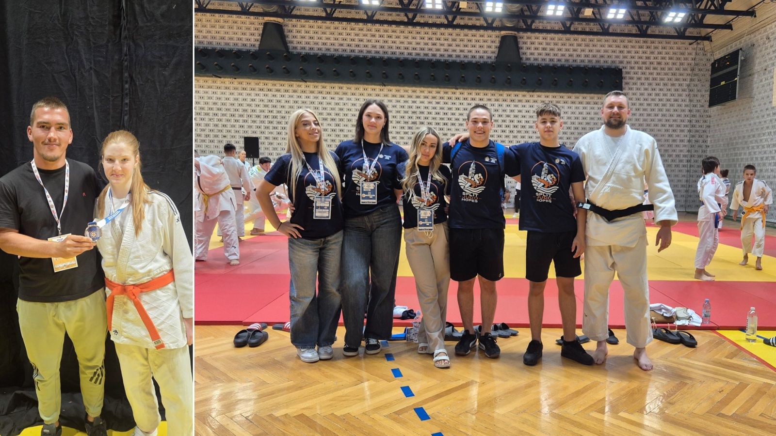 Otočanka Rita Banić srebrena na judo natjecanju europskih nada u Splitu