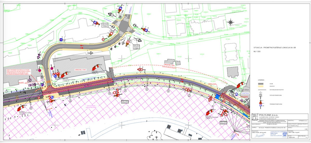 RADOVI Zatvaraju se neke ulice na Bačvicama, Zenti i Žnjanu