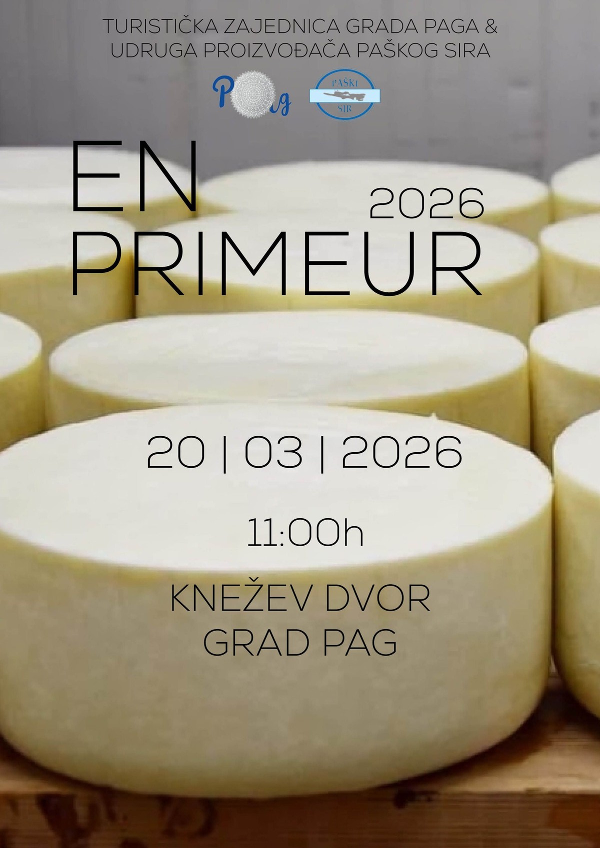 Premijera mladog paškog sira u Kneževu dvoru: En Primeur 3.0 donosi okuse nove sezone