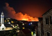 FOTO/VIDEO Požar na Braču!