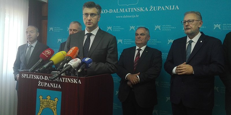 Plenković u Splitu: Najvažnije je riješiti prometne gužve u ljetnim mjesecima