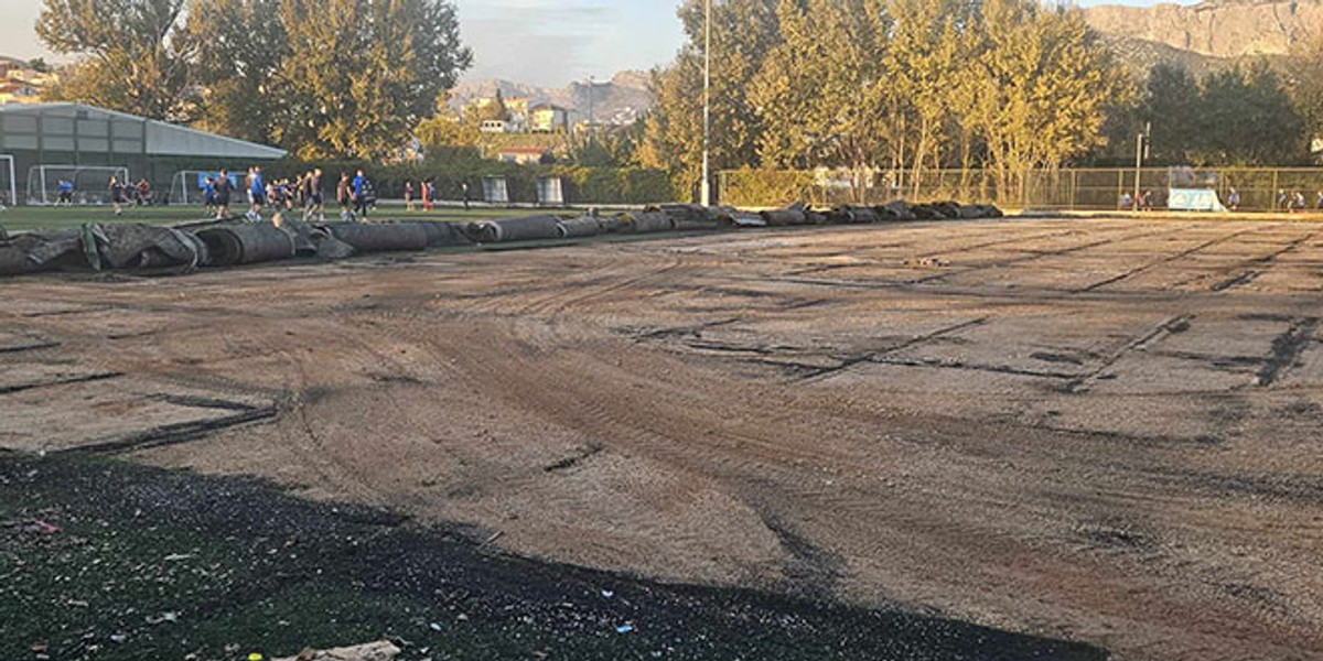 KRENULI RADOVI: Grad Split uložio u obnovu nogometnih terena u Stobreču, koristit će ih djeca Primorca i Hajduka, investicija je vrijedna milijun i 600.000 eura!