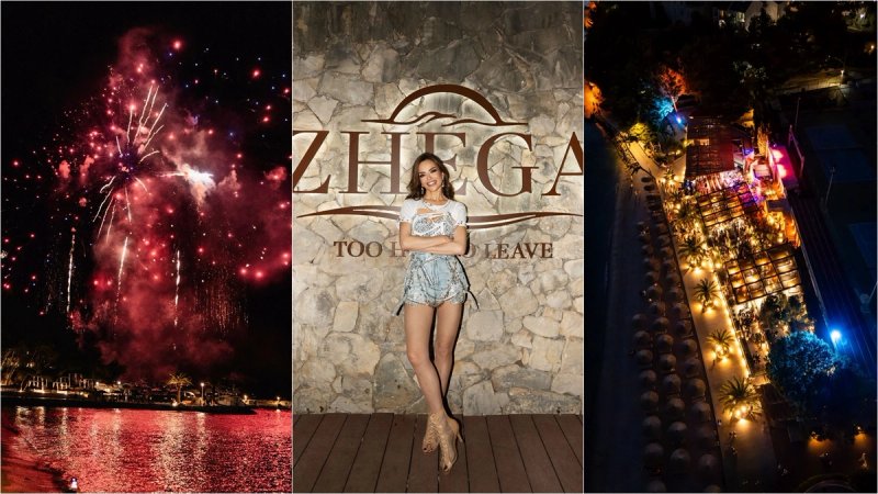 LJETNIM PARTYJEM SVEČANO OTVOREN ZHEGA BEACH BAR Severina priredila glazbeni spektakl