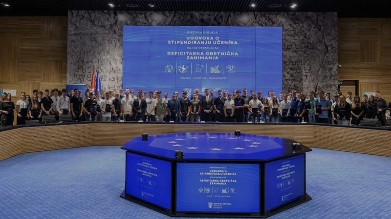 Dodijeljeno 113 stipendija učenicima iz Grada Zagreba i Zagrebačke županije za deficitarna obrtnička zanimanja