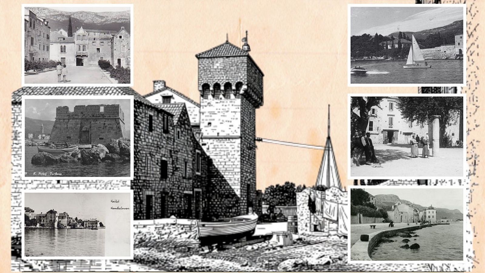 NOĆ KNJIGE Kaštelanski književnici i život u Kaštelima kroz razglednice i fotografije