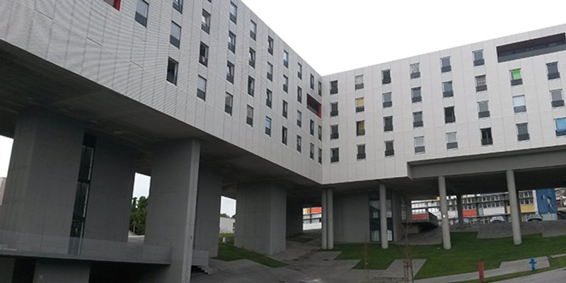 Split: Uklanjaju se grilje sa Studentskog doma 'Dr. Franjo Tuđman'