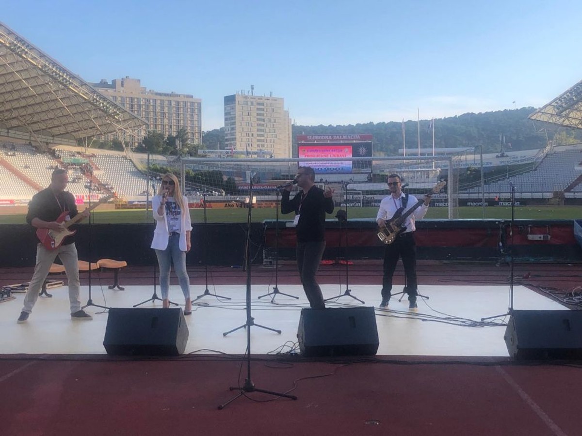 VIDEO: Koncert 'Zbog jedne ljubavi' održan pred Jadranski derbi 