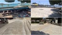 Plato nad pothodnikom na Domagojevoj obali konačno vraćen u prvobitno stanje
