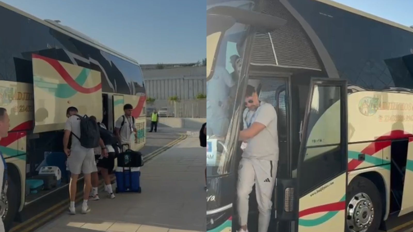 VIDEO IZ LIMASSOLA: Pogledajte dolazak Hajdukovih igrača na stadion