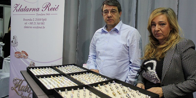 Zlatarna Reić na Sajmu vjenčanja: 'Nudimo oko 1000 modela prstenja'